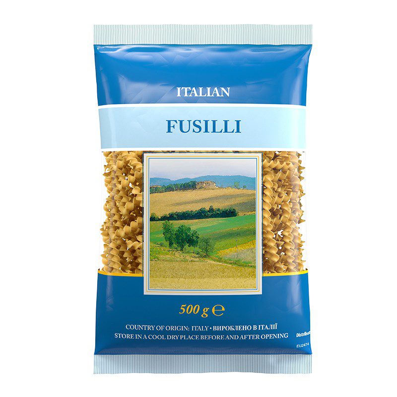 Paste Fusilli (țară de origine: Italia)