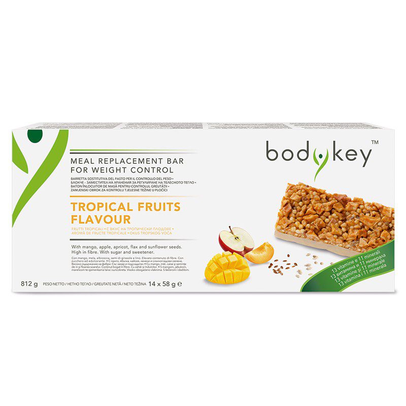 Baton înlocuitor de masă – aromă de ciocolată neagră bodykey by NUTRILITE™