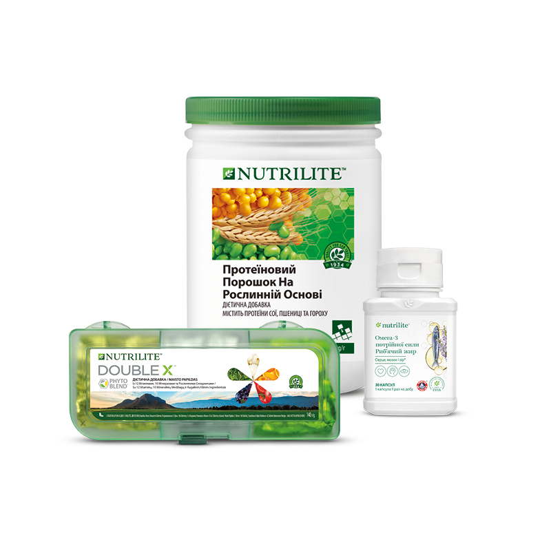 Foundational Trio cu NUTRILITE™ DOUBLE X™