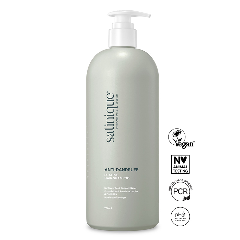 Șampon anti-mătreață pentru scalp și păr 750 ml Satinique™